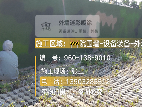 西安外墙迷彩漆材料价约 45-60 元 /k